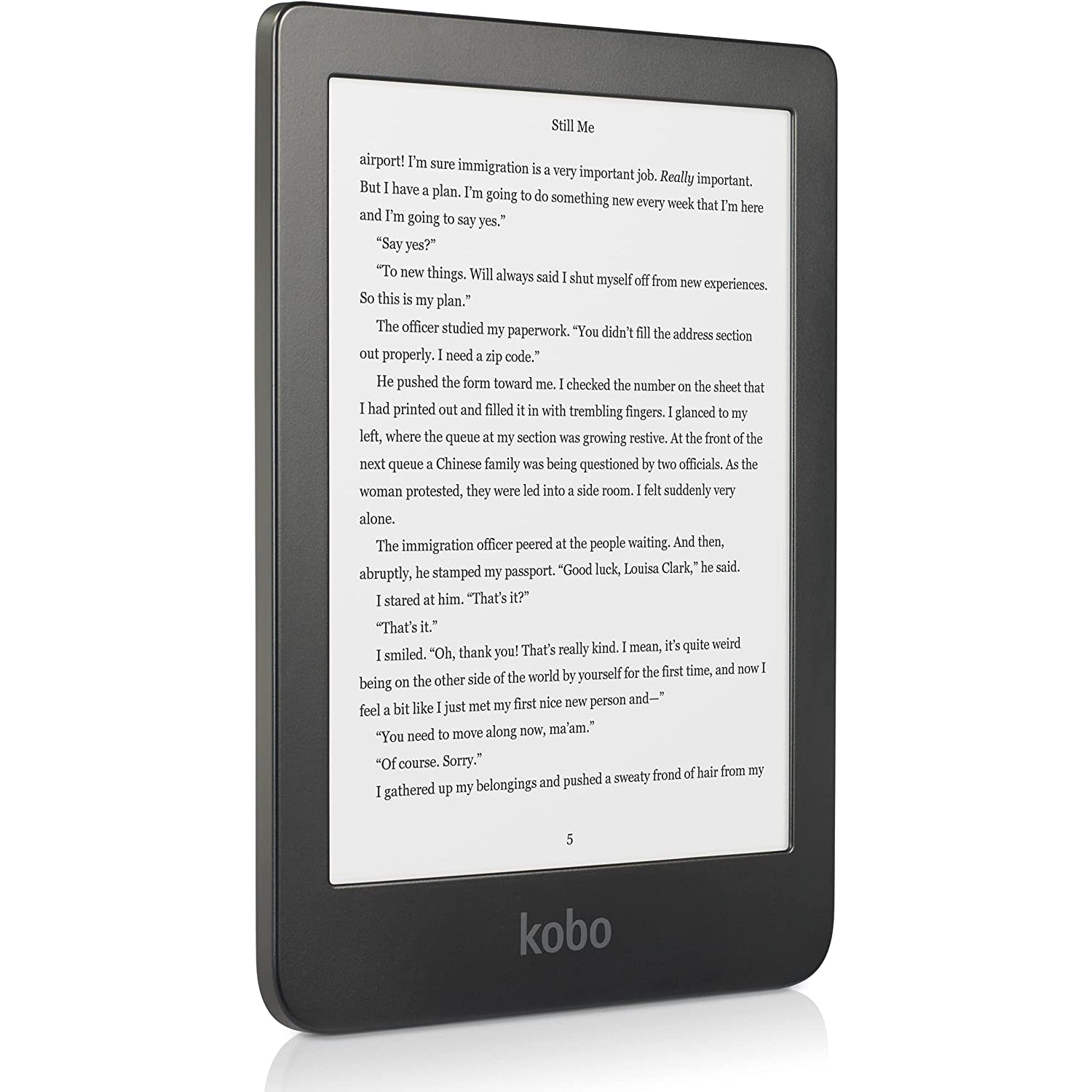 Kobo Clara HD eReader, 6" Illuminated Touch Screen, Wi-Fi, Black - Refurbished Excellent