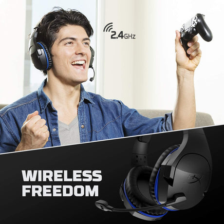 HyperX Cloud Stinger Wireless Gaming Headset for PS4 - Black - New