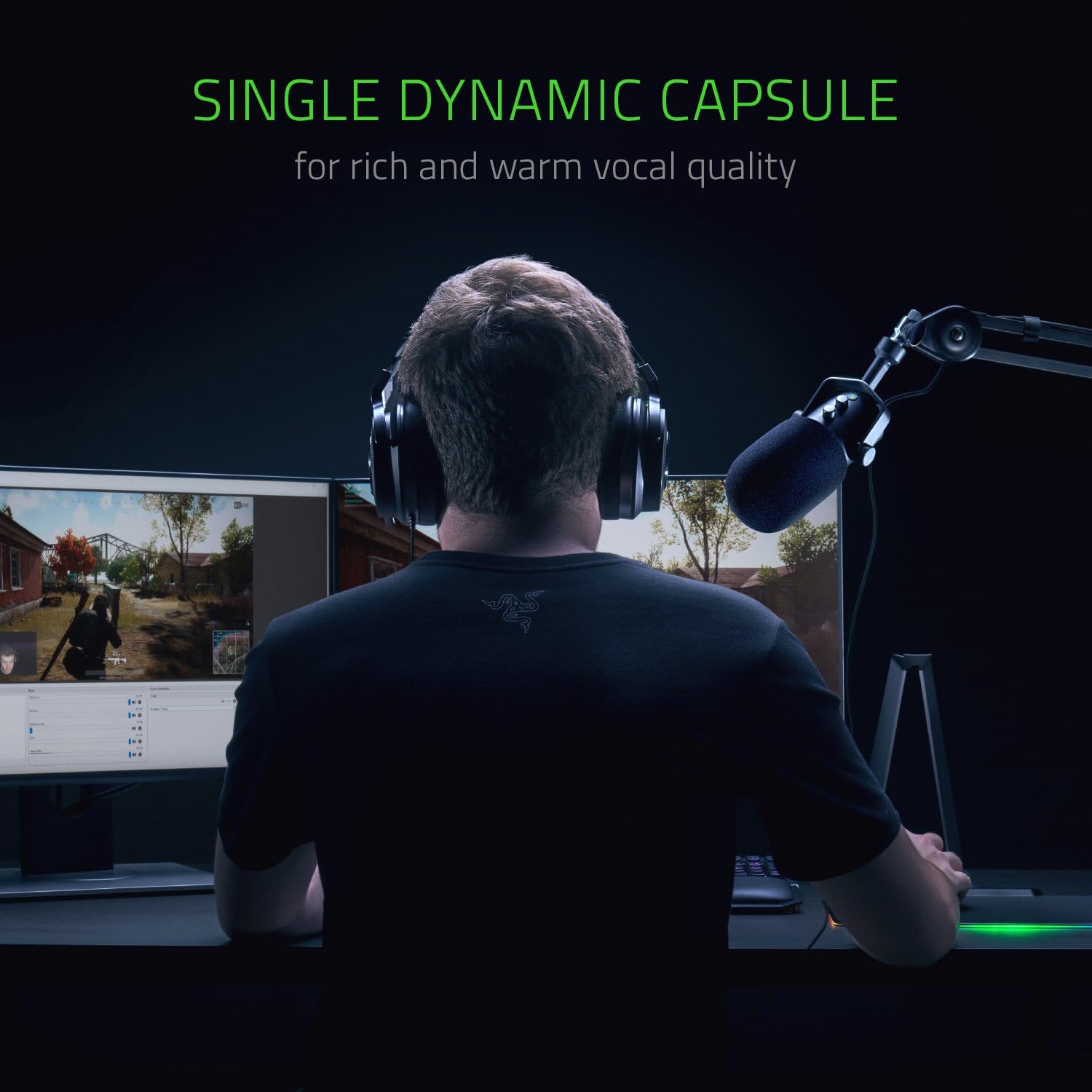 Razer Seiren Elite Professional-Grade Dynamic Streaming Microphone