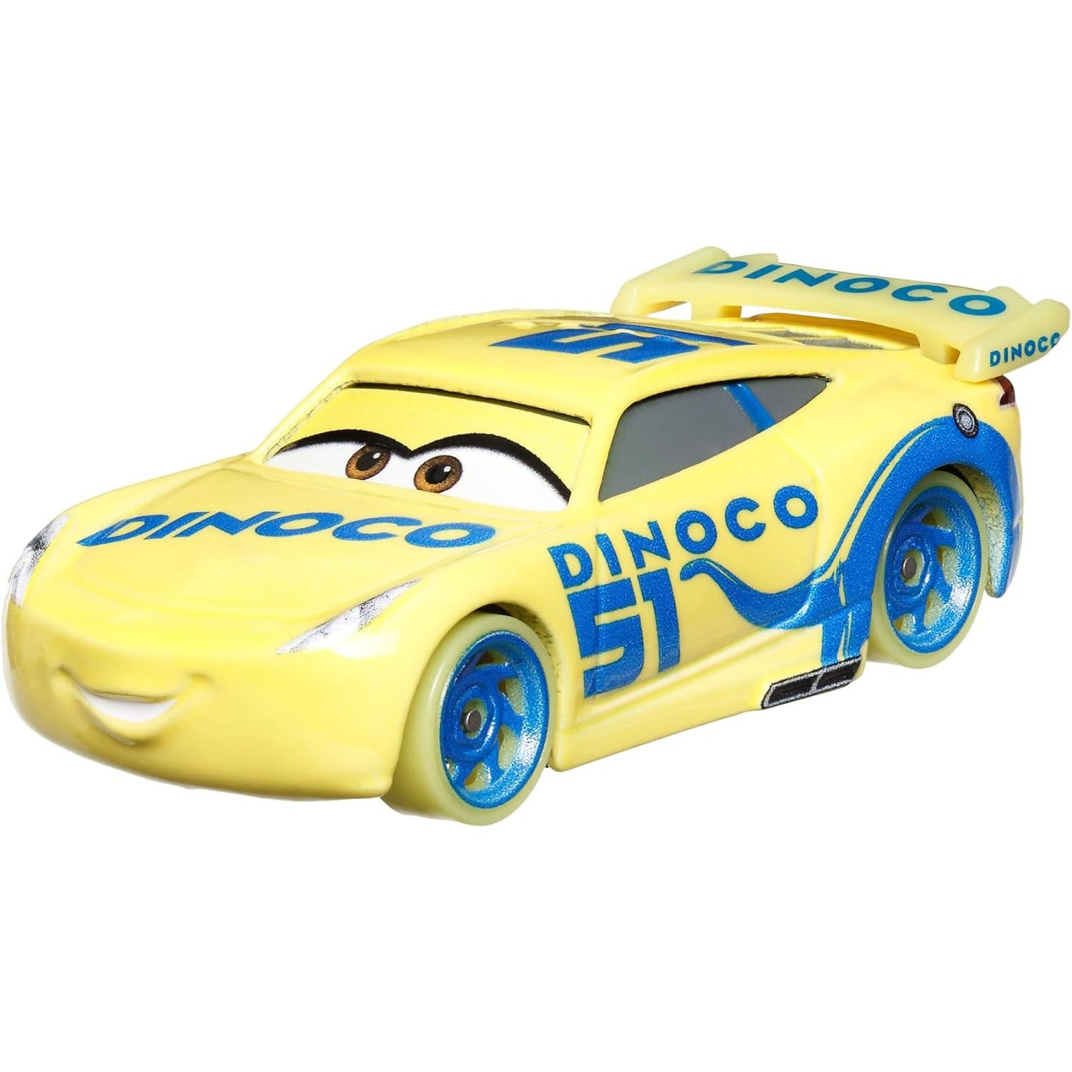 Disney Pixar Glow Racers - Dinoco Cruz Ramirez