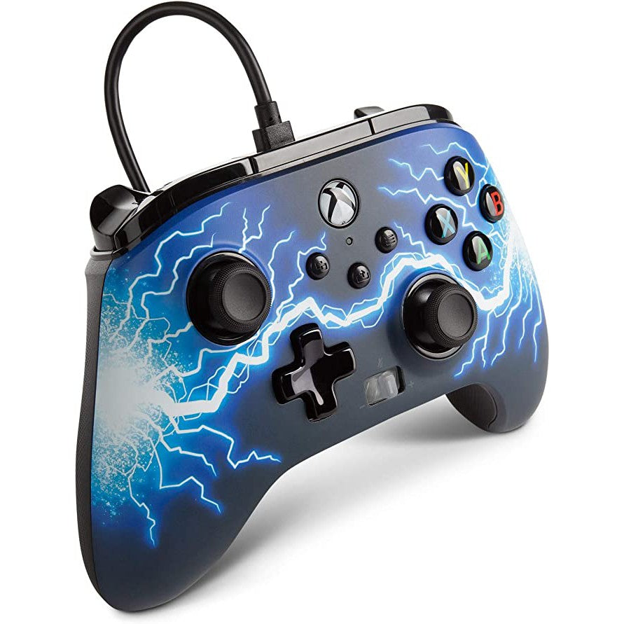PowerA Enhanced Wired Controller for Xbox Series X|S - Storm - Refurbished Pristine