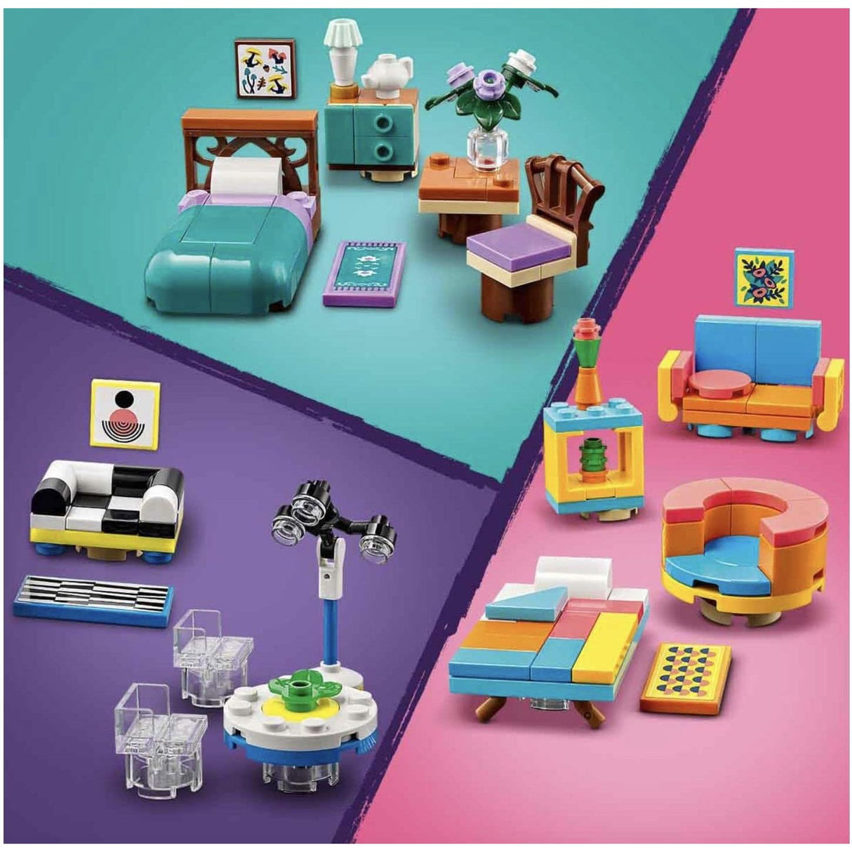 Lego 41732 Friends Downtown Flower and Design Stores Set