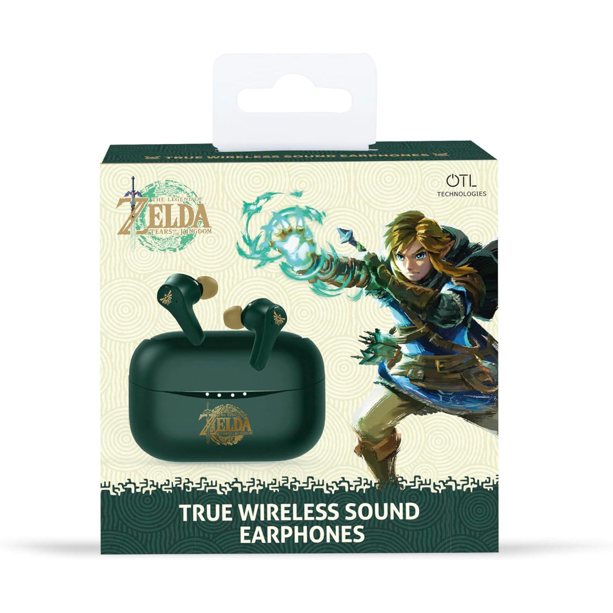 OTL Technologies ZD1137 - Legend of Zelda Tears of the Kingdom Wireless Earphones - Pristine