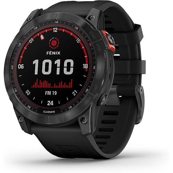 Garmin Fenix 7X Solar Edition Watch - Black