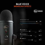 Logitech Blue Yeti USB Microphone - Black - Good