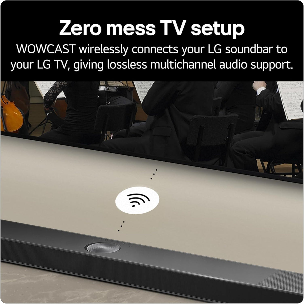 LG US40T Bluetooth Soundbar with Wireless Subwoofer - Good