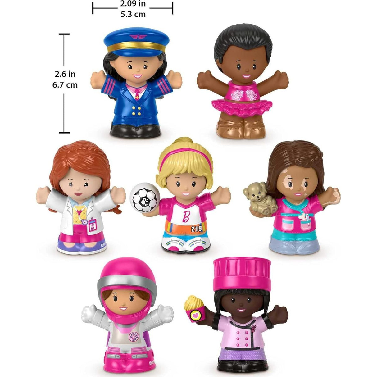 Fisher Price Little People Barbie - You Can Be Anything