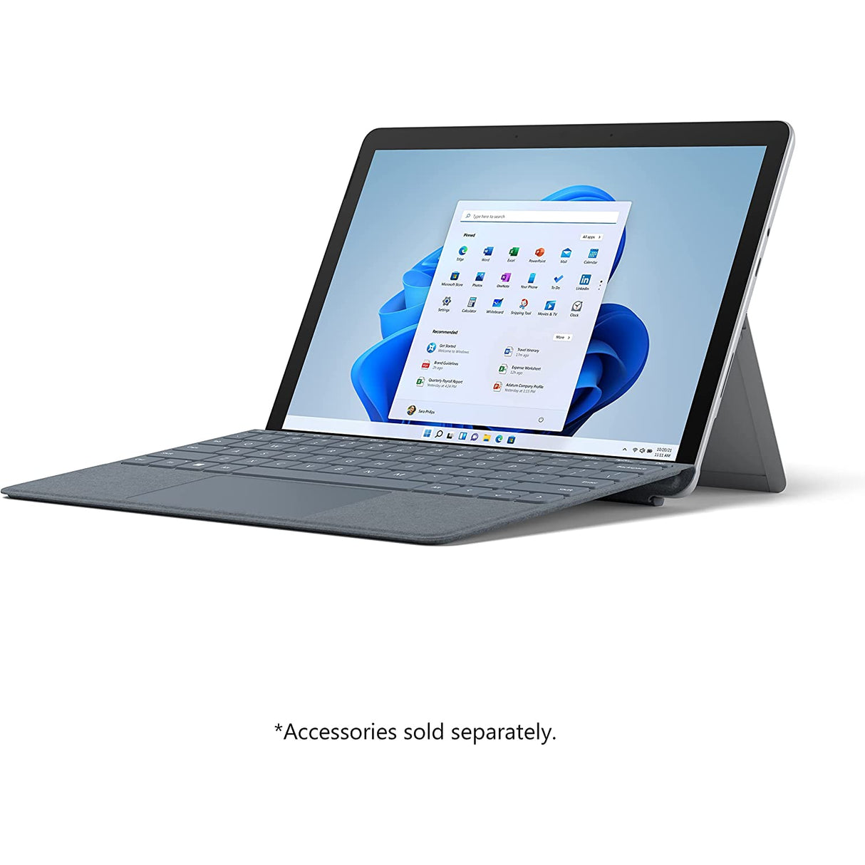 Microsoft Surface Go 2, Intel Pentium Gold, 8GB RAM, 128GB SSD, 10.5”, Platinum - Refurbished Good
