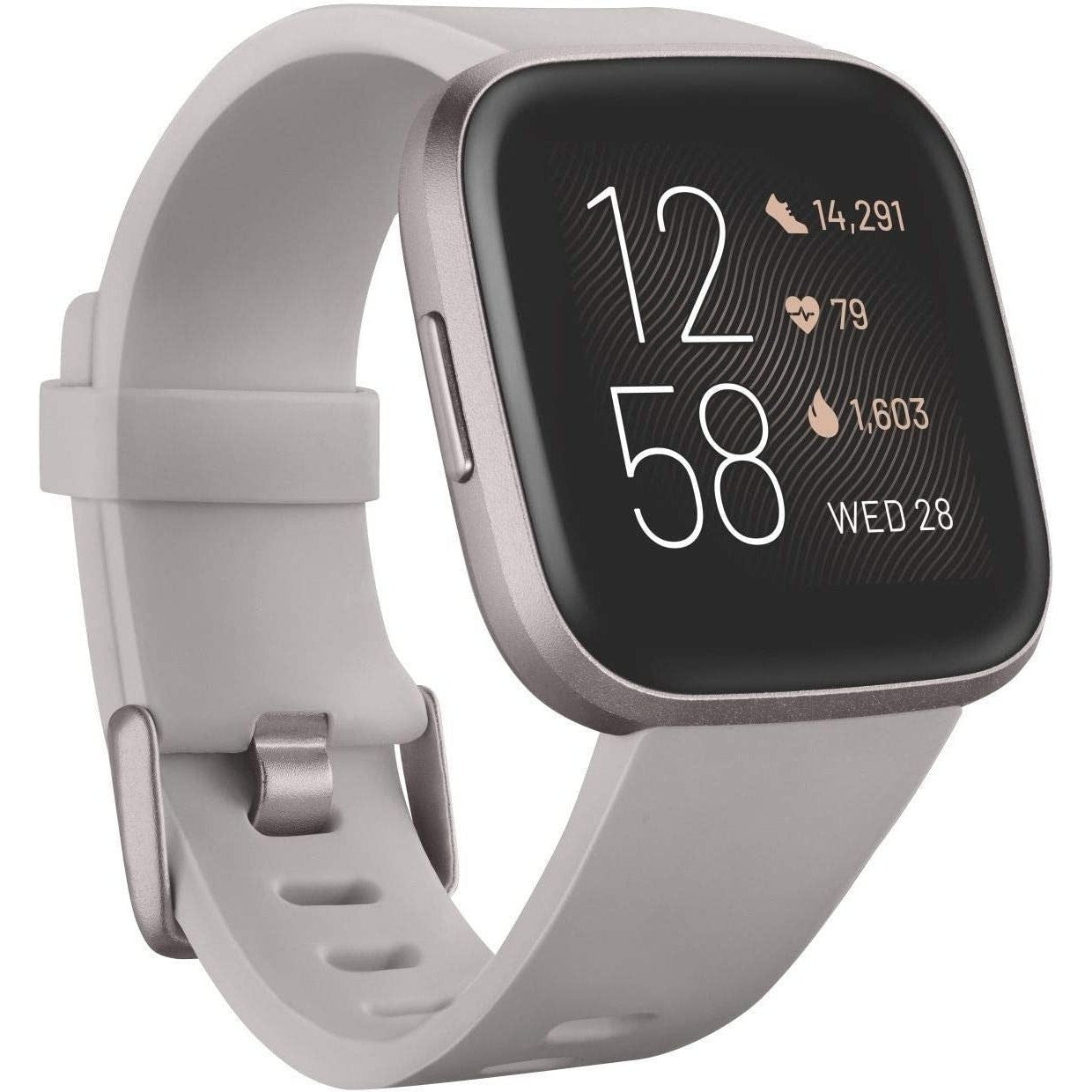 Fitbit Versa 2 Smart Fitness Watch - Mist Grey - Refurbished Pristine
