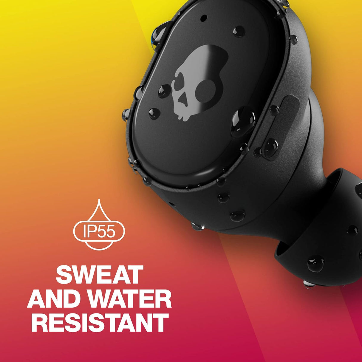 Skullcandy Grind In-Ear Wireless Earbuds - Black - Excellent