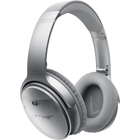 Bose QuietComfort 35 (Series I) Wireless Headphones, Noise Cancelling - Silver