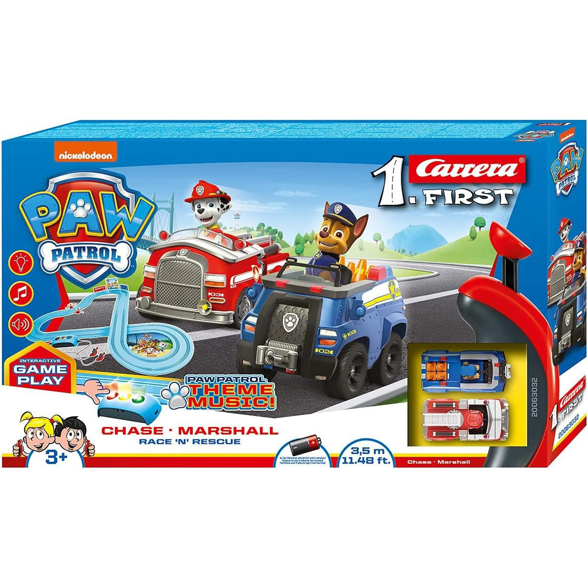 Carrera First Paw Patrol Race N Rescue