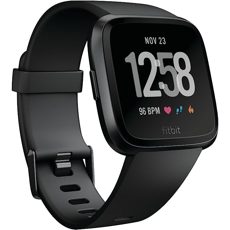 Fitbit Versa FB505 4G Smart Watch - Black - Refurbished Excellent