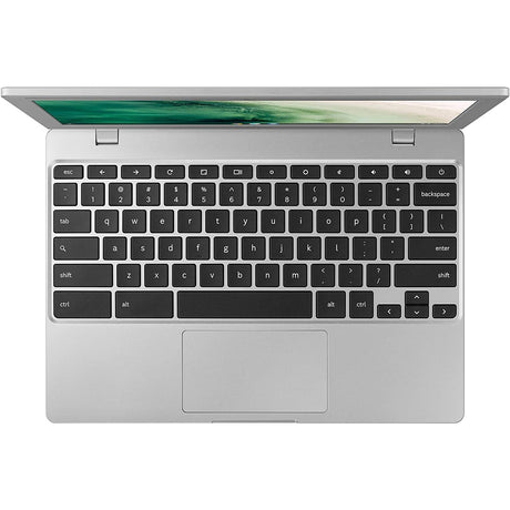 Samsung Chromebook 4 XE310XBA-KA1UK Laptop Intel Celeron N4000 4GB RAM 32GB eMMC 11.6" - Platinum - Refurbished Excellent