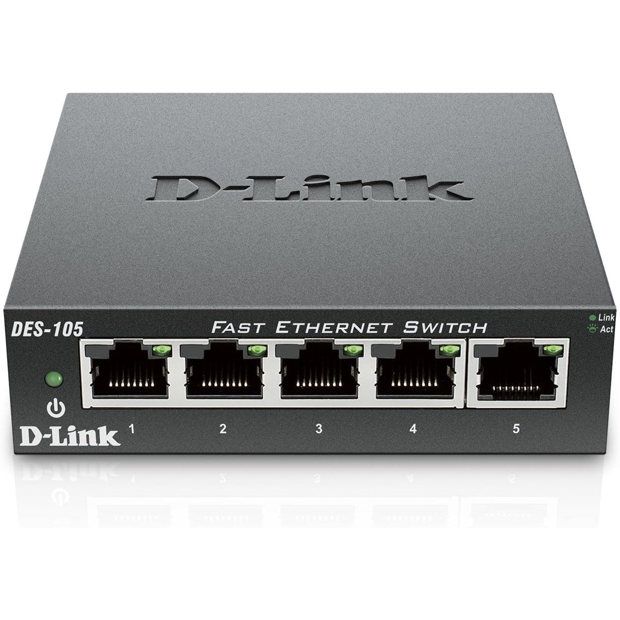 D-Link DES-105 5-Port Fast Ethernet Switch