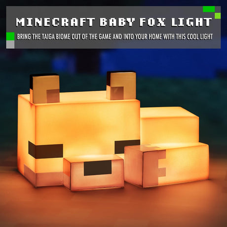 Paladone Minecraft Fox Night Light