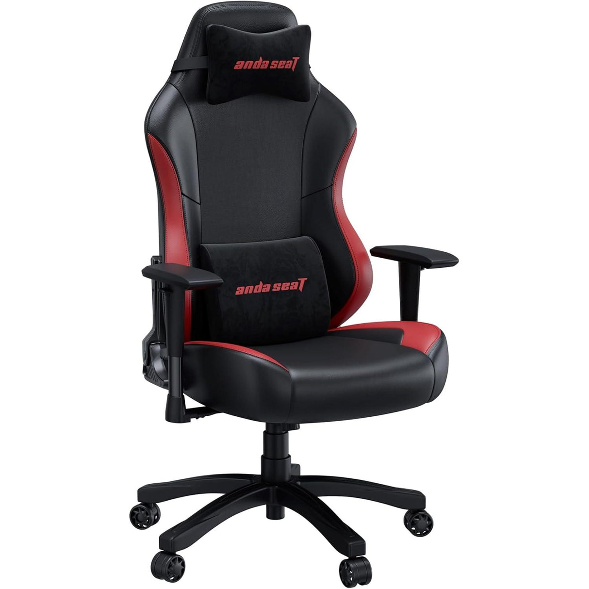 Anda Seat Luna Premium Large Gaming Chair - Black / Red - Excellent