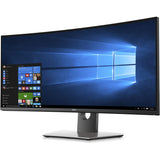 Dell UltraSharp U3417W Curved Monitor, 34”, Black - Refurbished Good - THIRD PARTY STAND