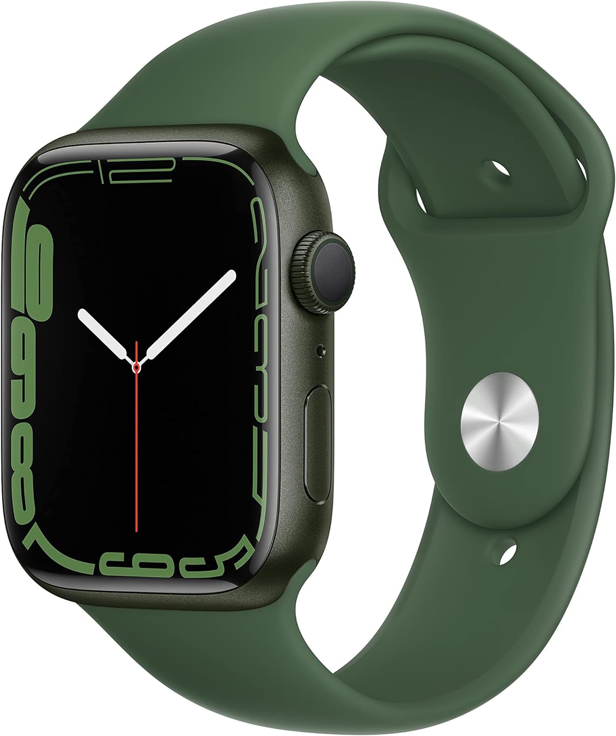 Apple Watch Series 7 45mm GPS Green Aluminium Green Sport Band - Refurbished Good