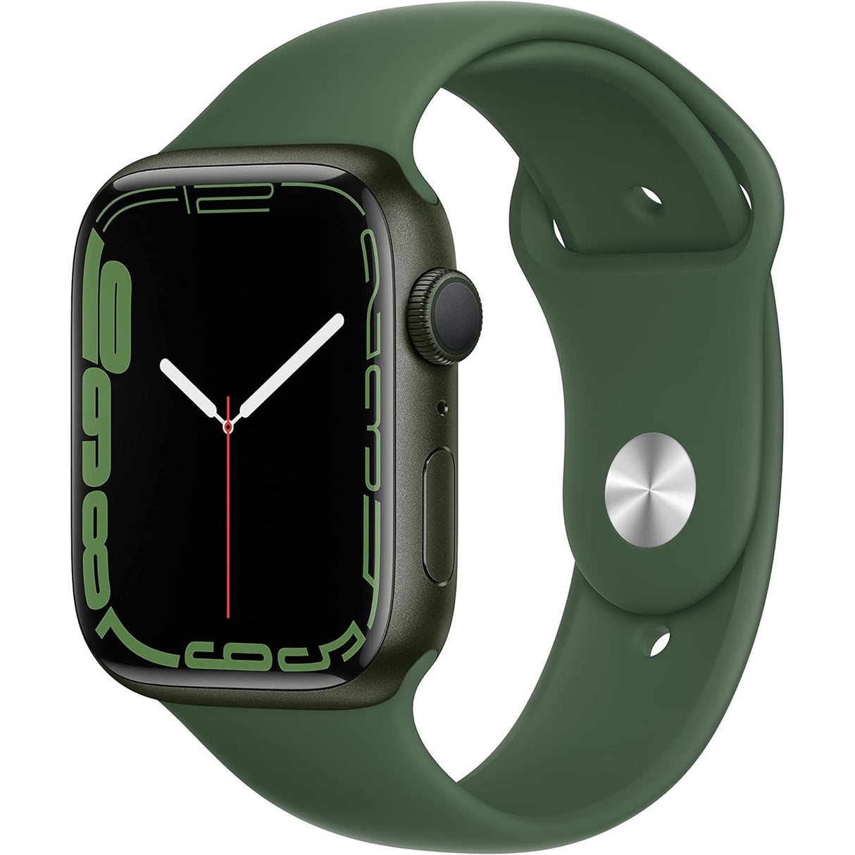 Apple Watch Series 7 45mm GPS Green Aluminium Green Sport Band - Refurbished Good