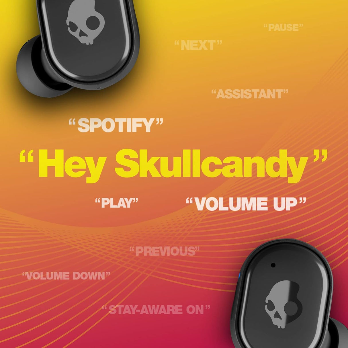 Skullcandy Grind In-Ear Wireless Earbuds - Black - Excellent