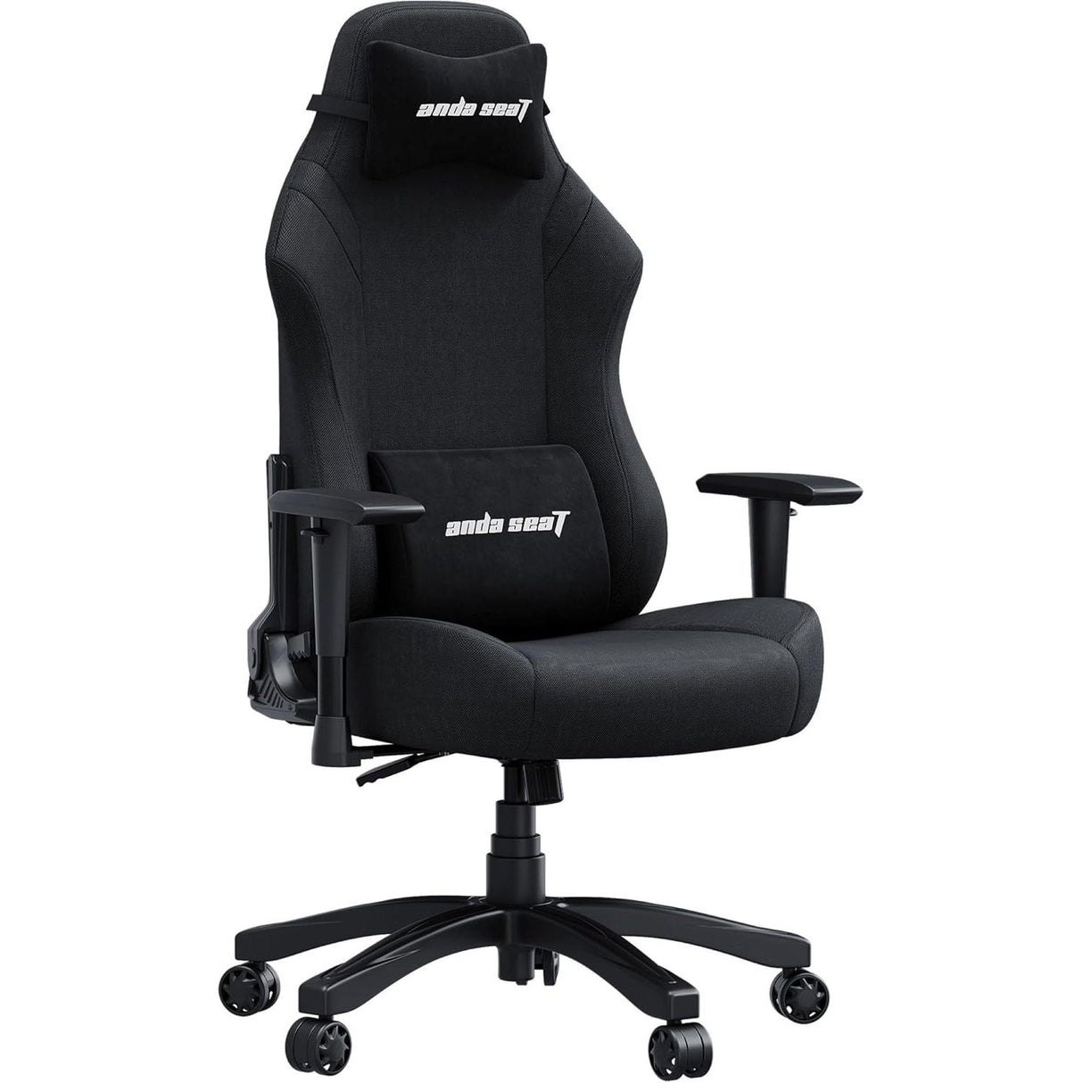 Anda Seat Luna Premium Large Gaming Chair - Black Fabric - Excellent