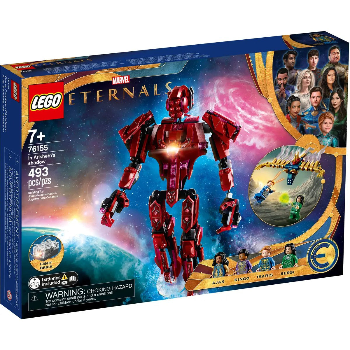 LEGO 76155 Marvel The Eternals In Arishem Shadow Figure Set - Pristine