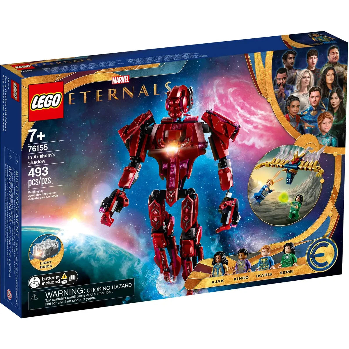 LEGO 76155 Marvel The Eternals In Arishem Shadow Figure Set - New