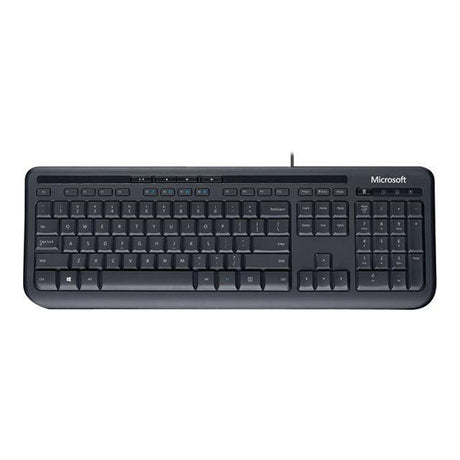 Microsoft Wired Desktop 600 for Business, Keyboard and Mouse Set - New