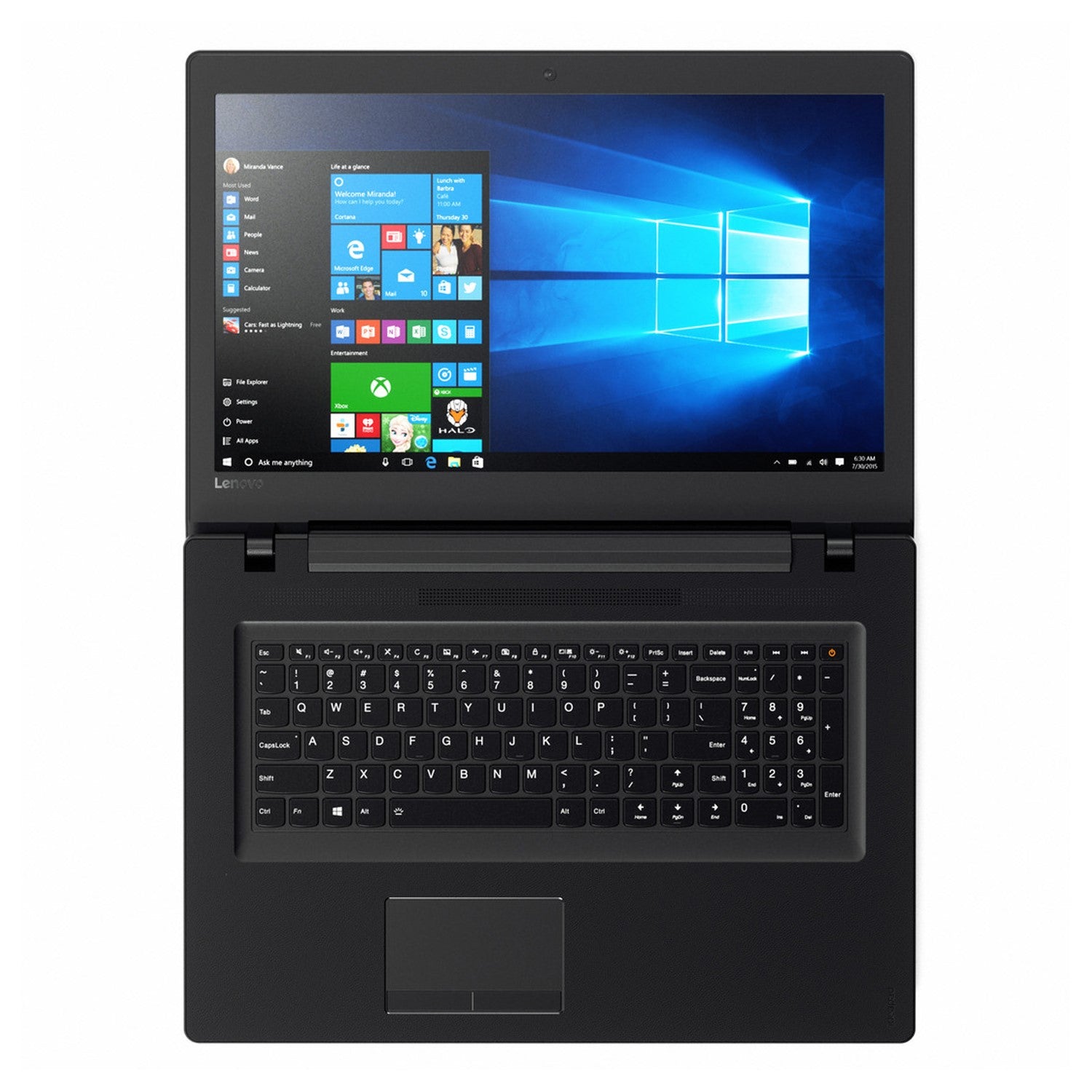 Lenovo V110-15IKB 80TH0012UK Laptop Intel Core i5-7200U 4GB RAM 500GB HDD 15.6" - Black