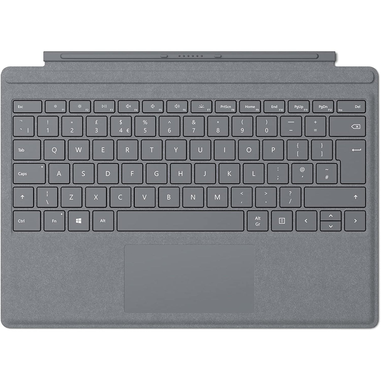 Microsoft Surface Pro M1725 Type Cover - Grey - Good
