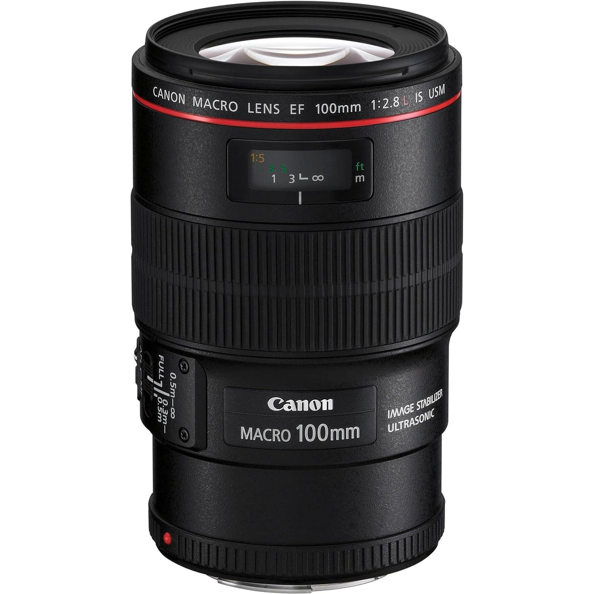 Canon EF 100mm f/2.8L Macro IS USM Lens - Pristine