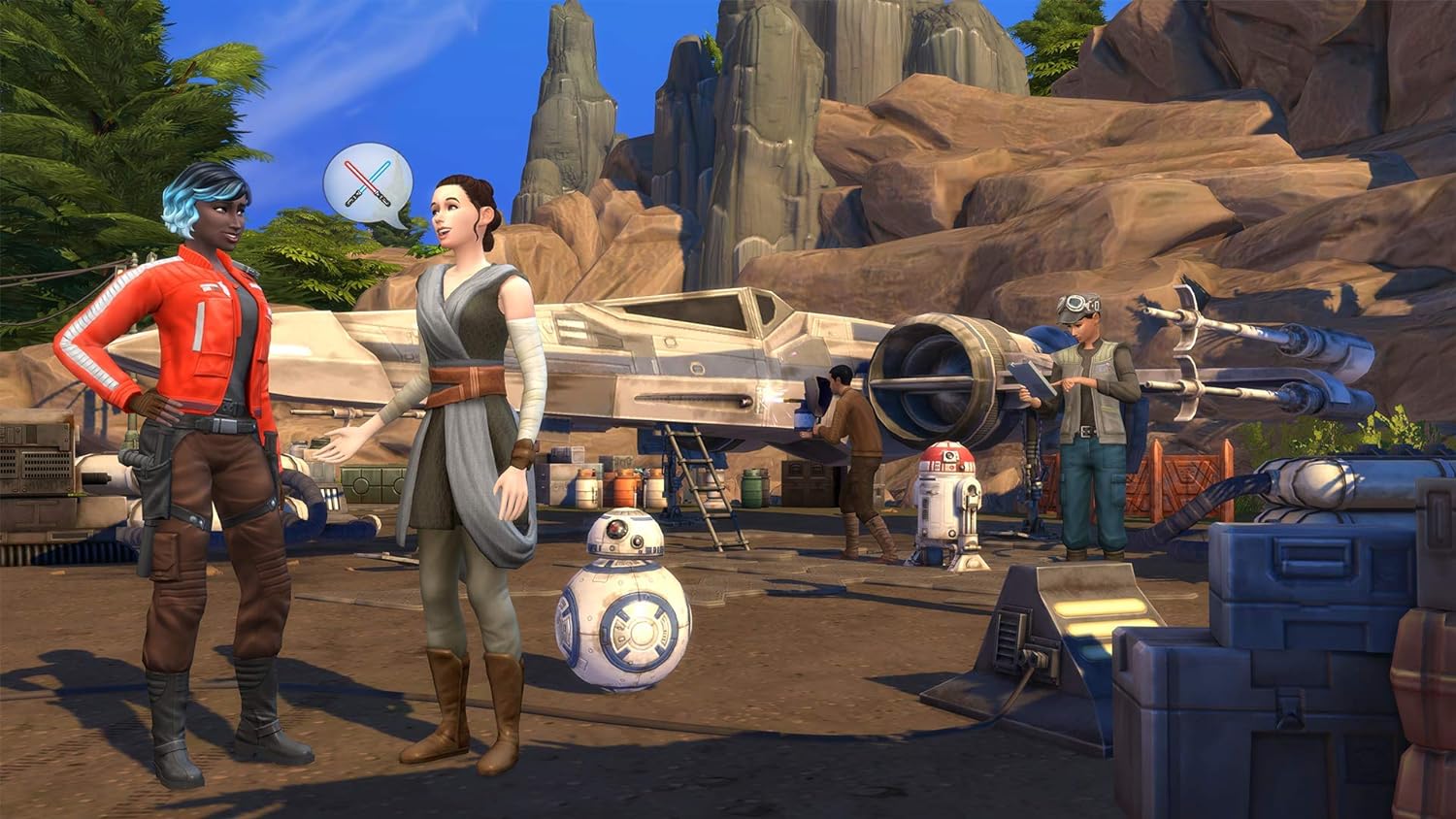 The Sims 4 & Star Wars Journey to Batuu Bundle (Xbox One)