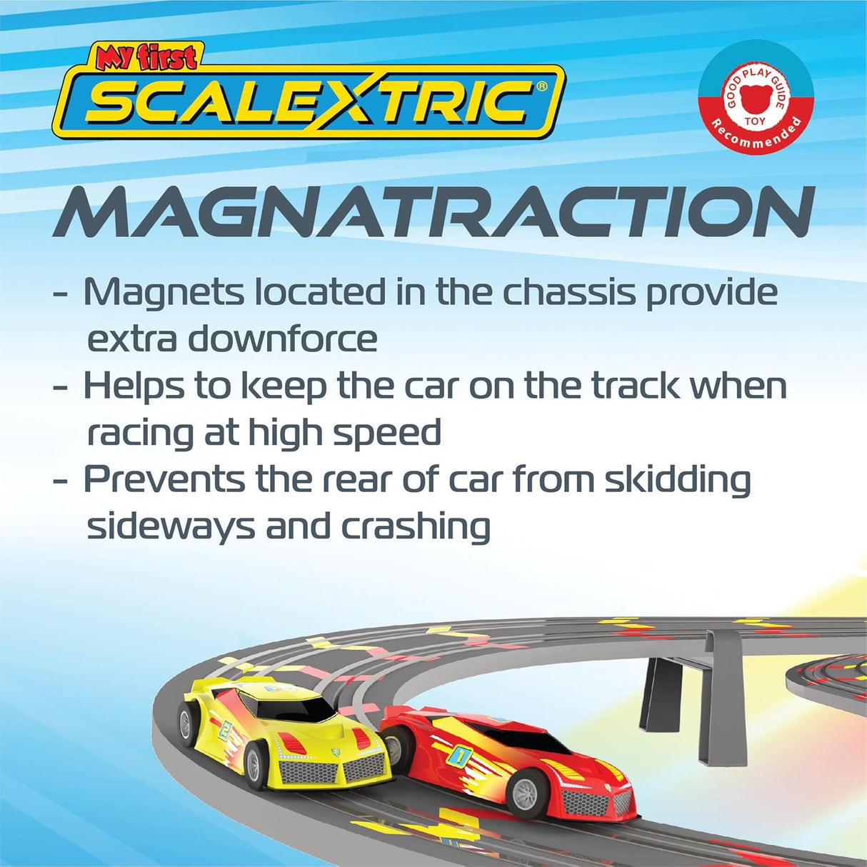 Scalextric G1150M My First Scalextric Mains Powered Race Set - Pristine