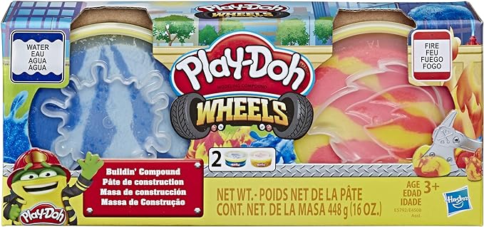 Play-Doh Wheels Fire & Water Buildin' Compound Water