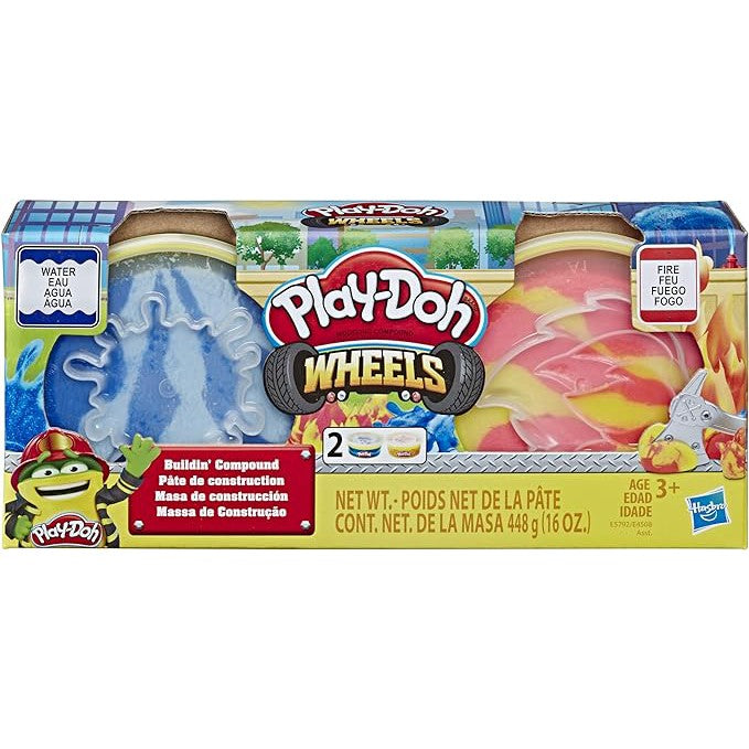Play-Doh Wheels Fire & Water Buildin' Compound Water