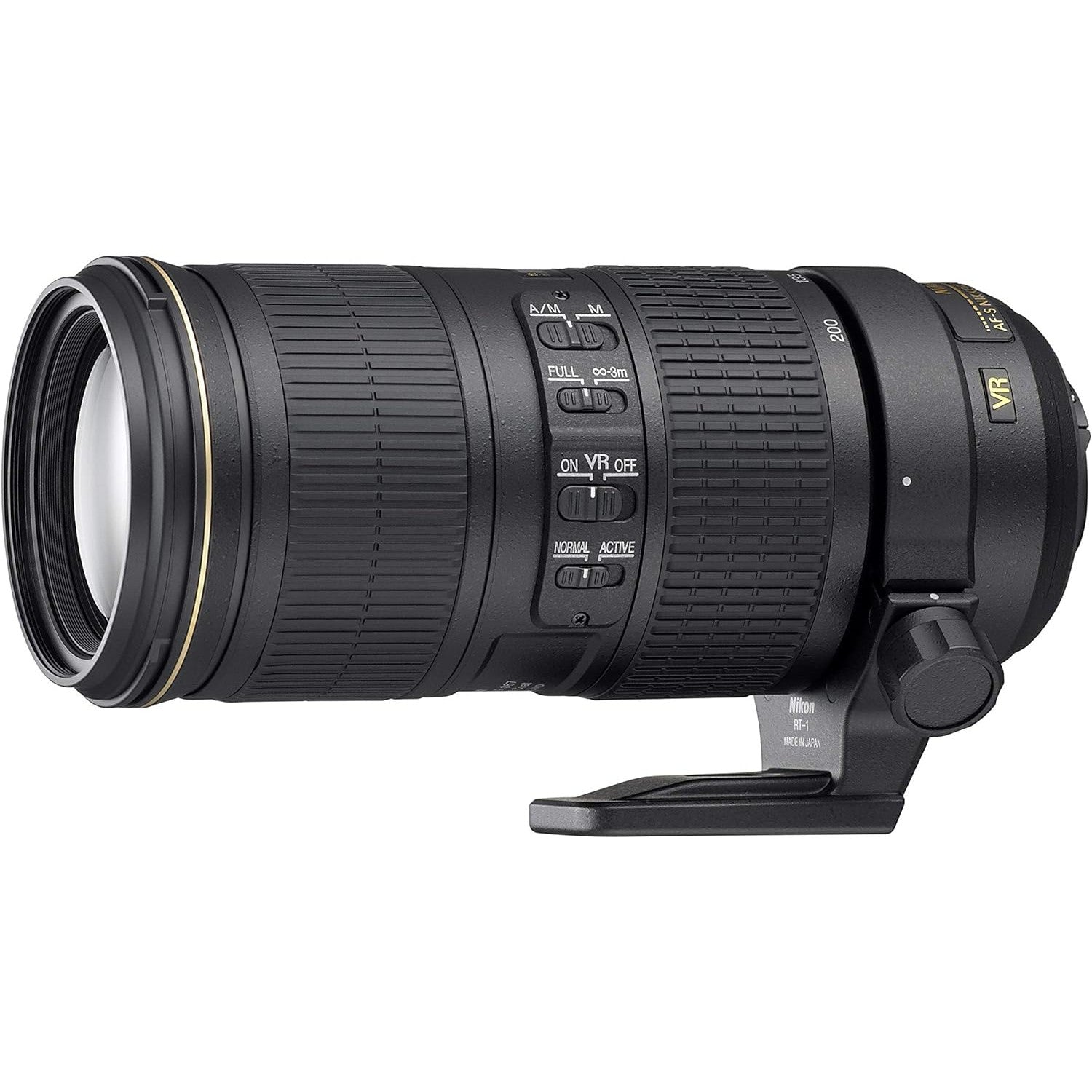 Nikon AF-S 70-200mm f/4G ED VR Lens - Refurbished Pristine