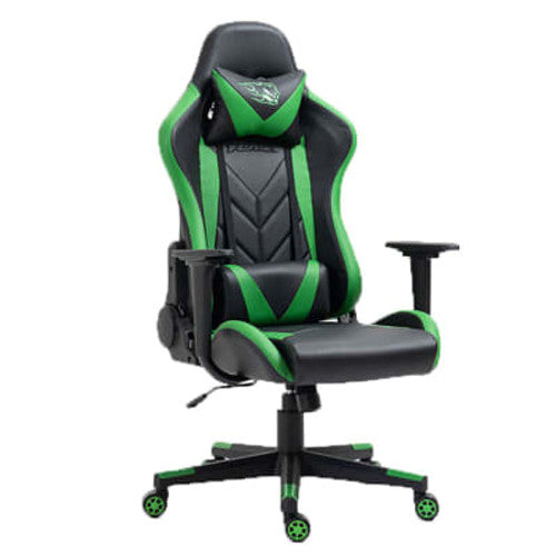 No Fear Office Gaming Chair - Green - New