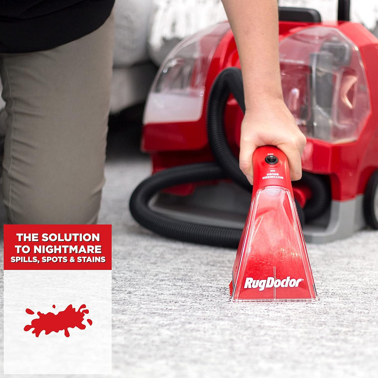 Rug Doctor 93306 Portable Spot Cleaner - Red - Good