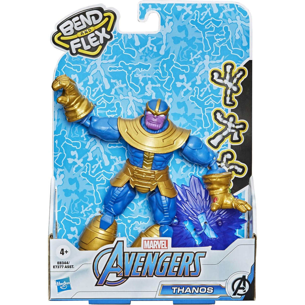 Hasbro Marvel Avengers Bend and Flex Thanos Action Figure