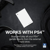 Seagate Game Drive 2TB for PS4 & PS5 - White -  Good