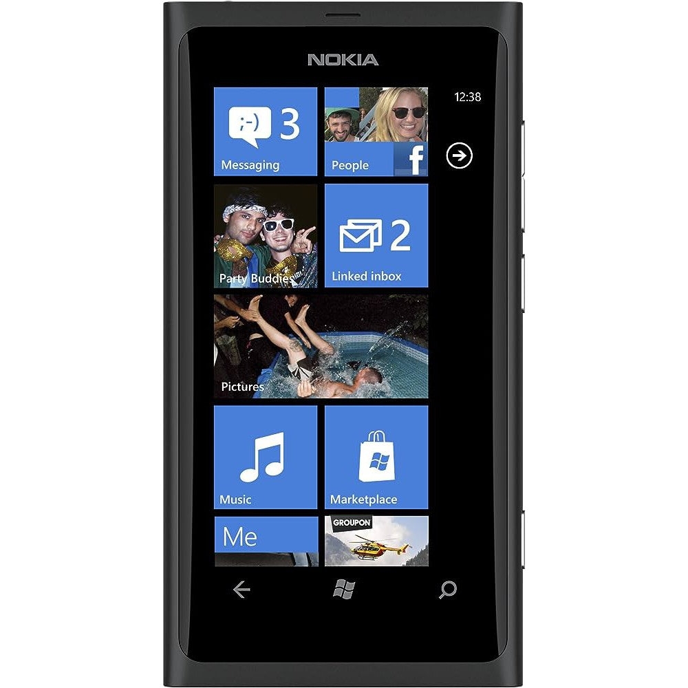 Nokia Lumia 800 16GB Black Unlocked - Fair Condition