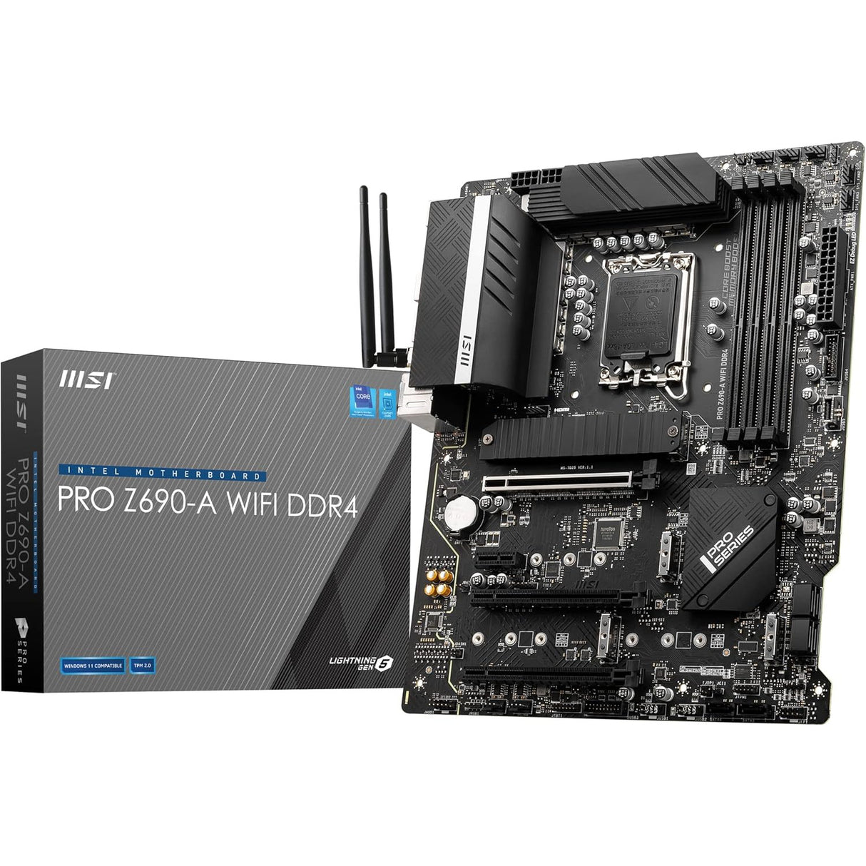 MSI PRO Z690-A WIFI DDR4 Motherboard ATX - Pristine