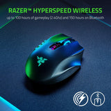 Razer Naga Pro Wireless Gaming Mouse - Black