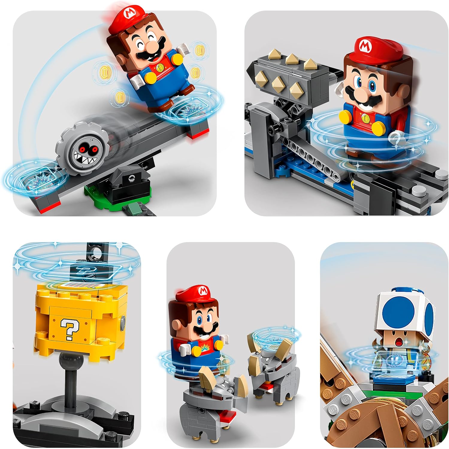 Lego 71390 Super Mario Reznor Knockdown Expansion Set