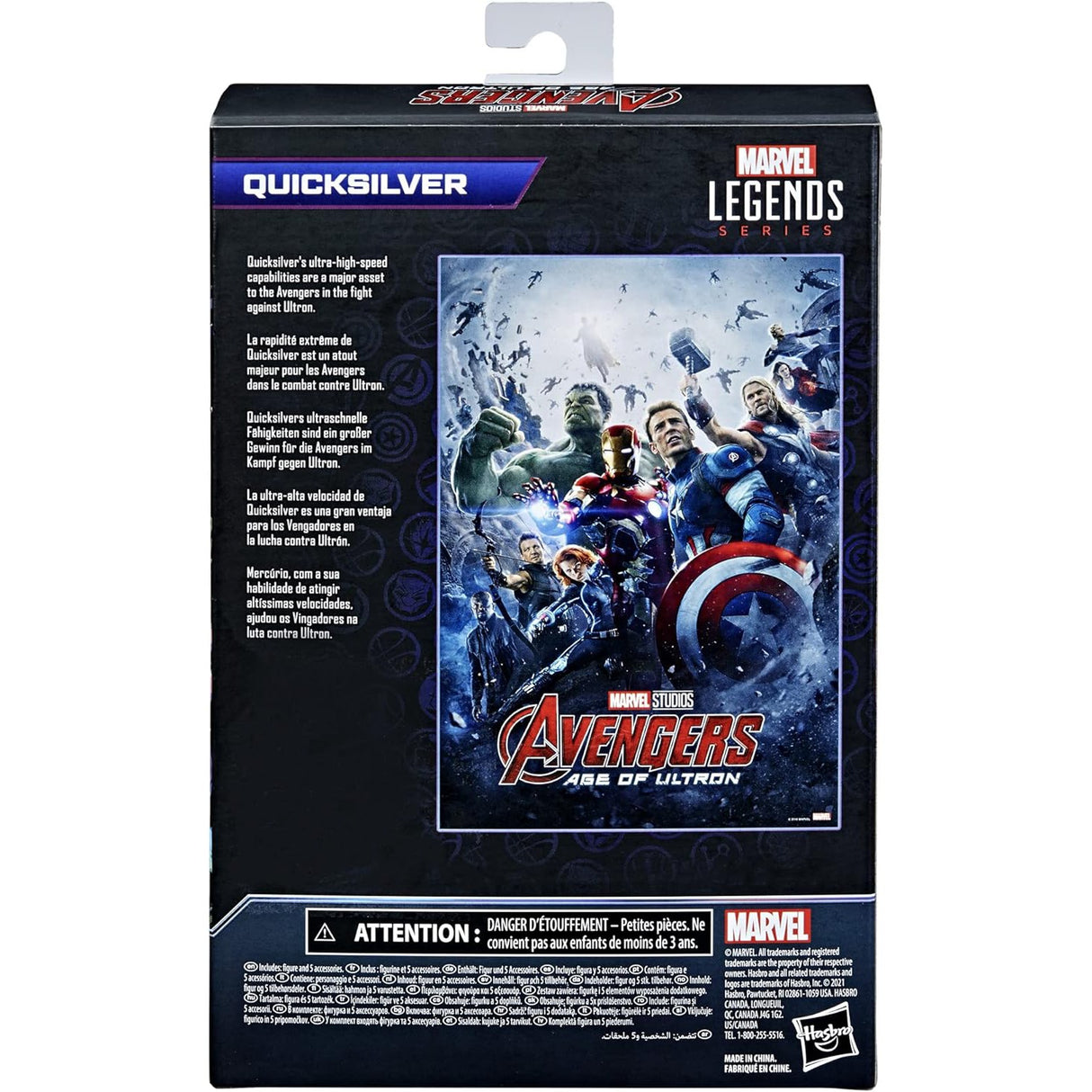 Hasbro Marvel Age of Ultron The Infinity Saga - Quicksilver