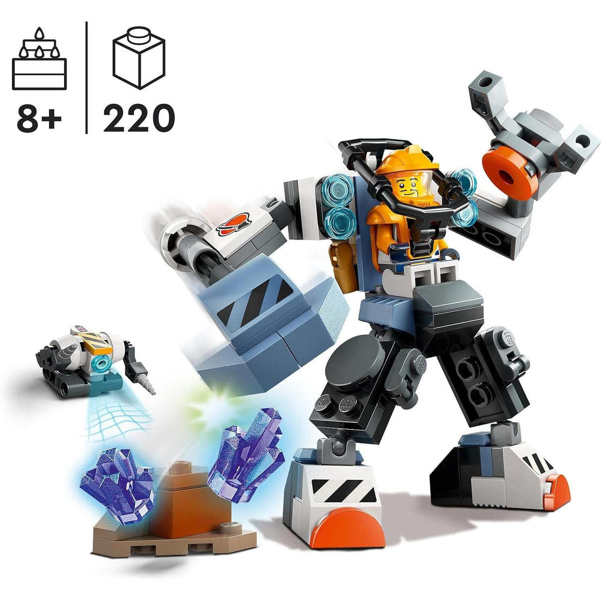 Lego City 60428 Space Construction Mech