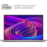 Dell XPS 15 9510 15.6" Laptop, Intel Core i7-11800H, 16GB RAM, 512GB SSD, Silver - Refurbished Excellent