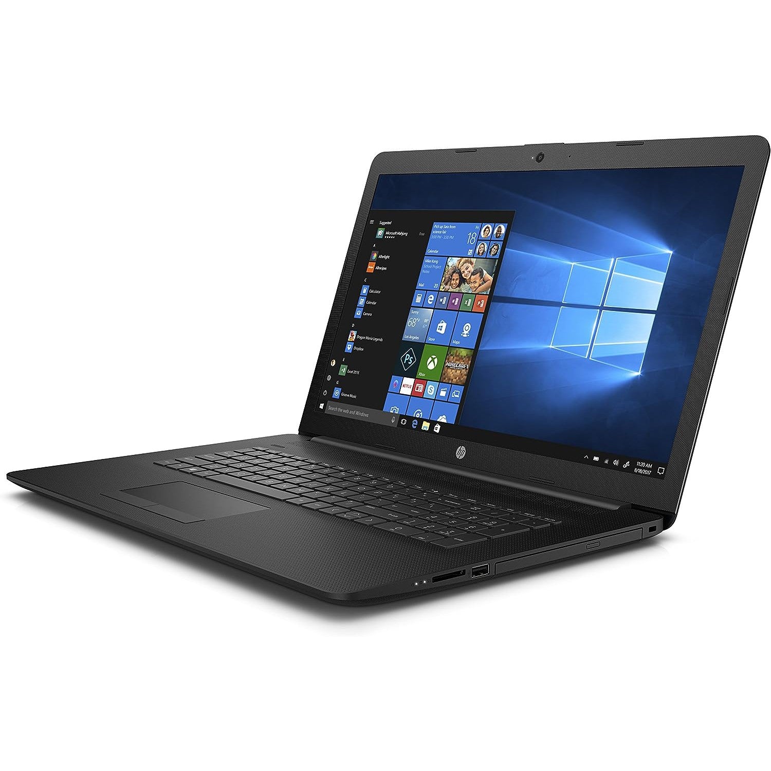 HP 17-CA0003NA 17.3" Laptop AMD A6-9225 4GB RAM 1TB HDD - Black