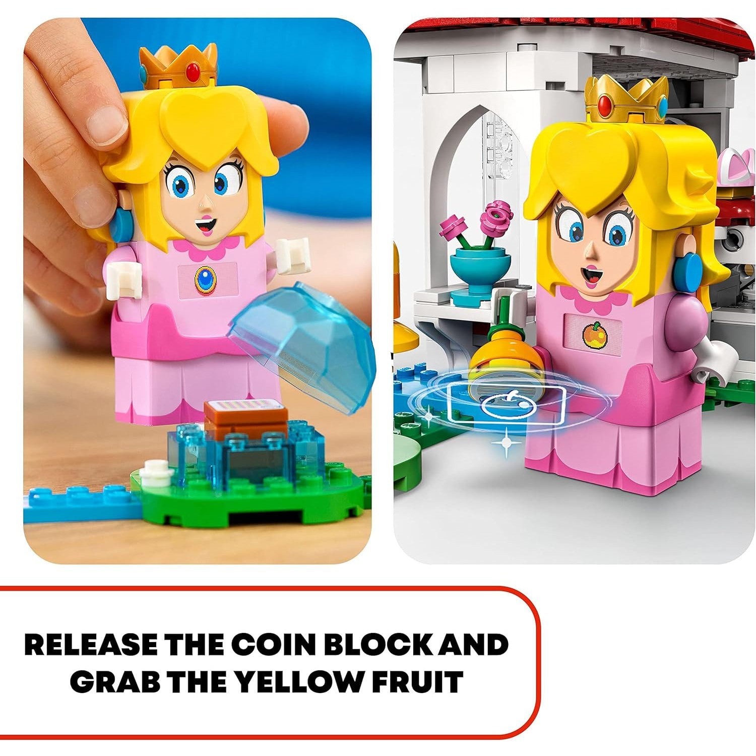 Lego 71407 Super Mario Cat Peach Suit and Frozen Tower Expansion Set